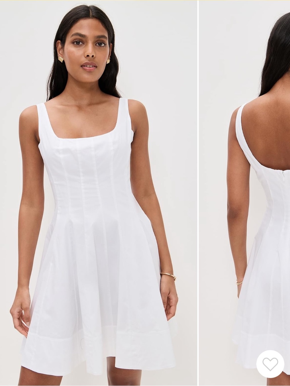 STAUD Wells Mini Dress